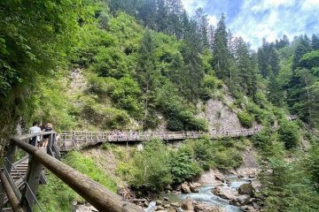 Groppensteinschlucht-szurdok