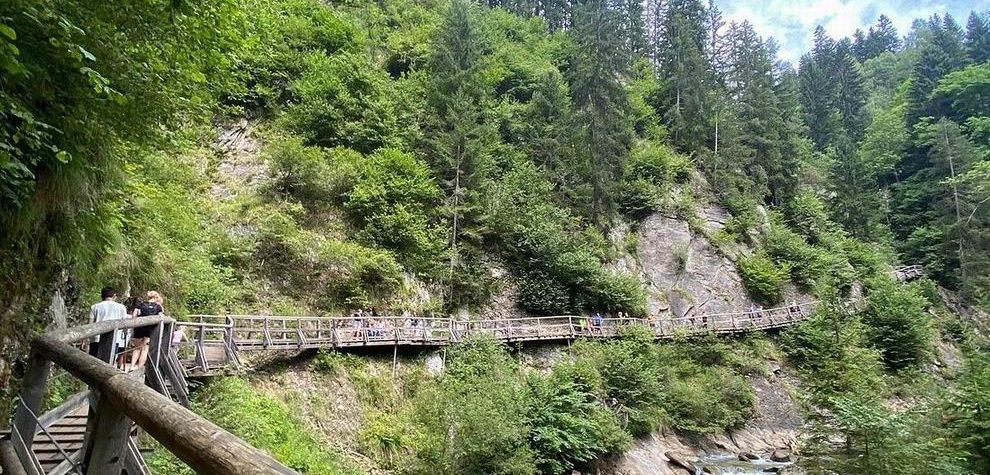 Groppensteinschlucht-szurdok