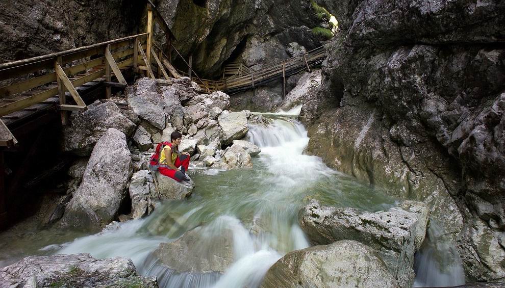Wörschachklamm-szurdok Ausztria