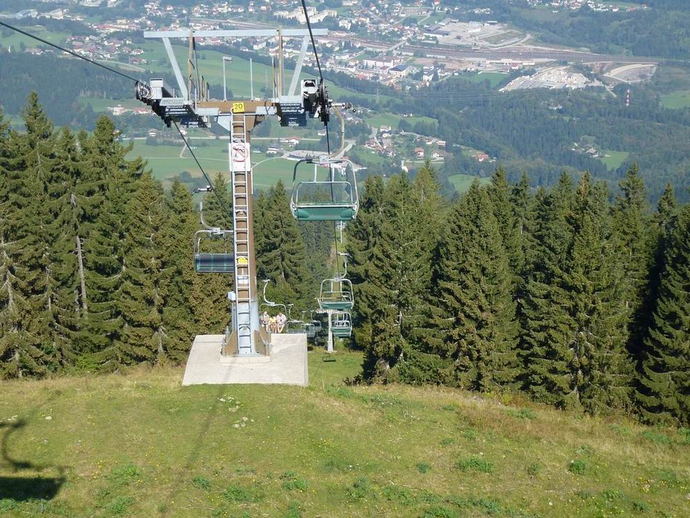 Dreilandereck Bergbahn-felvonó