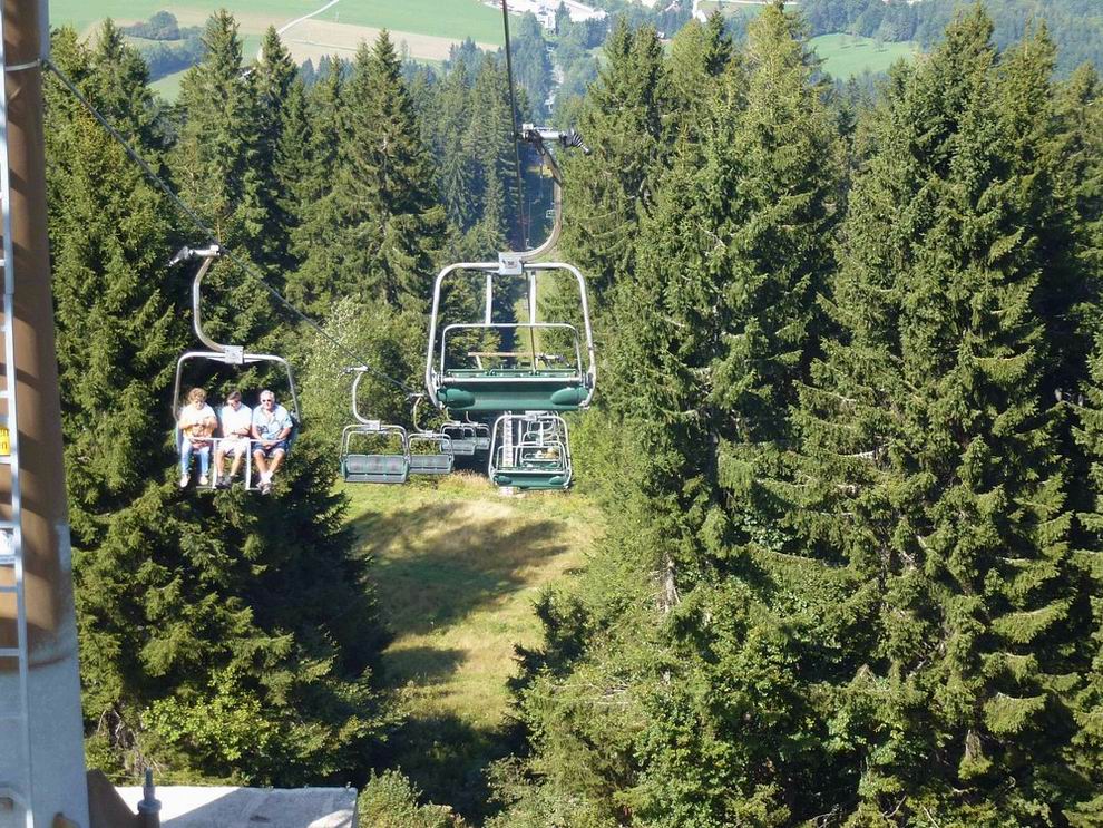 Dreiländereck Bergbahn Ausztria